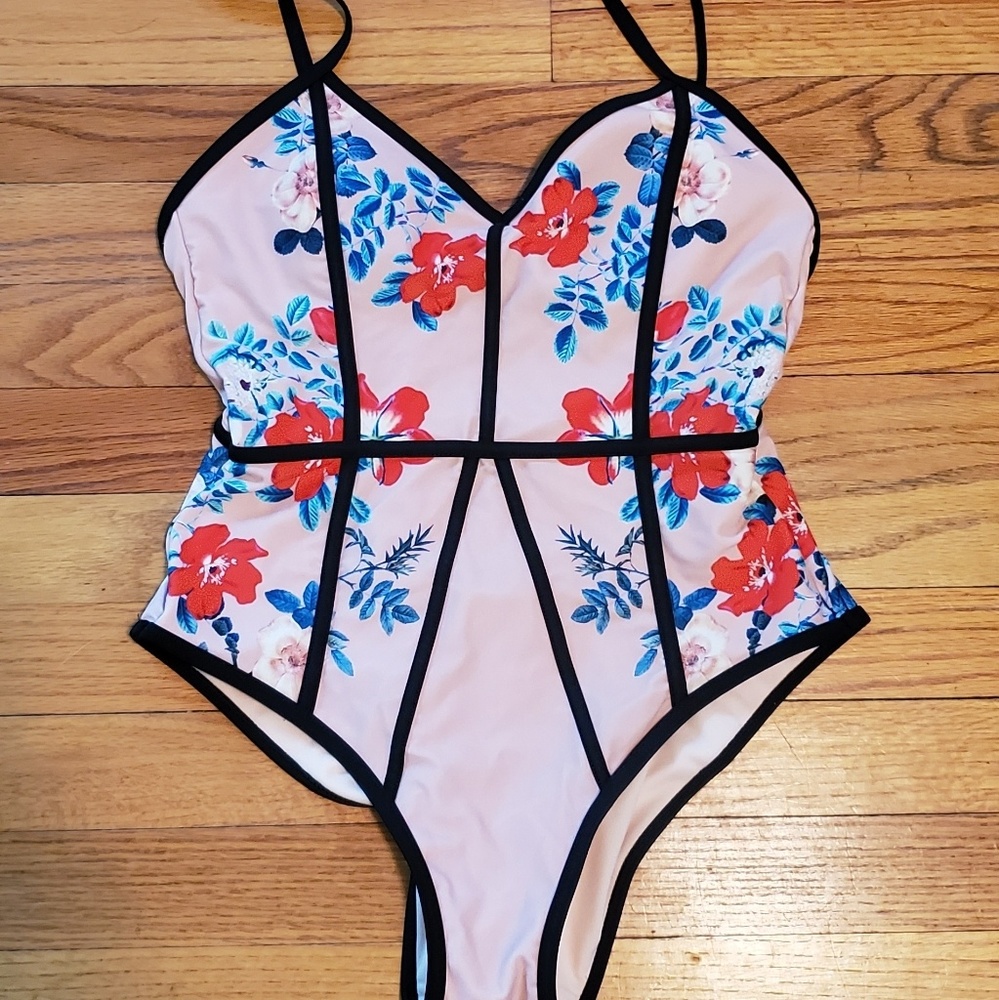 One piece bathing suit